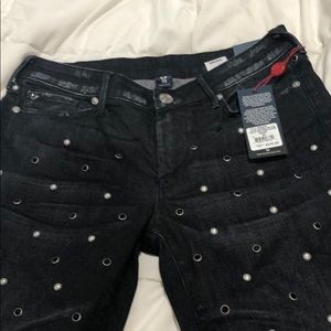 True religion black jeans